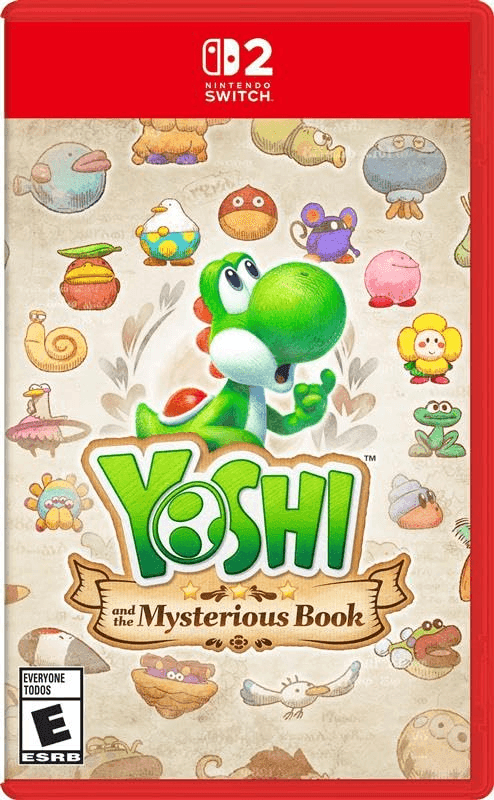 Capa do jogo Yoshi and the Mysterious Book