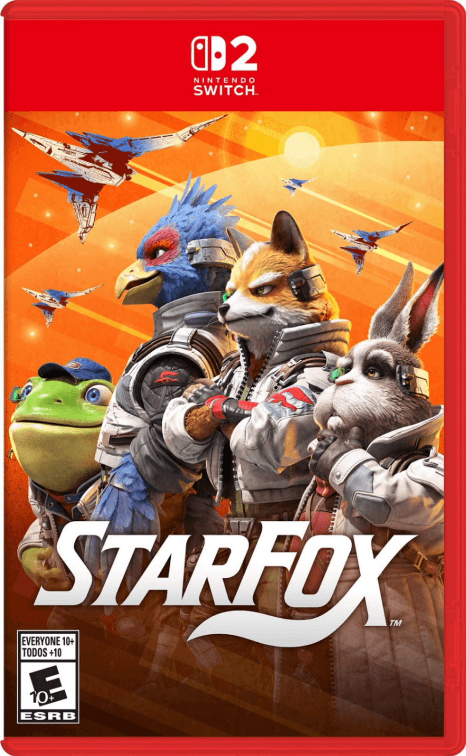 Capa do jogo Star Fox