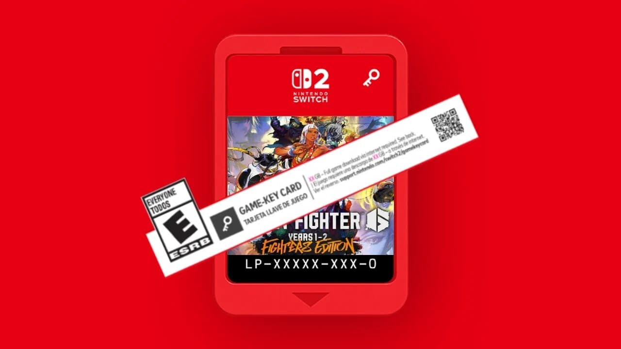 Capcom está registrando as compras de Game-Key Cards do Switch 2 como “vendas digitais”; entenda