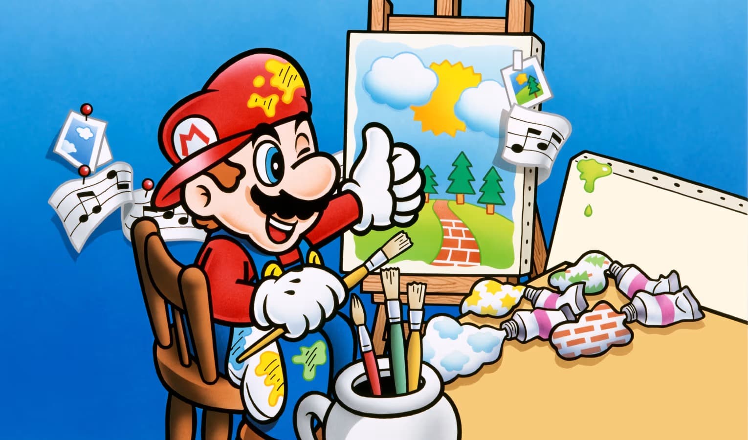 Mario Paint chega ao Nintendo Switch Online com suporte a mouse USB