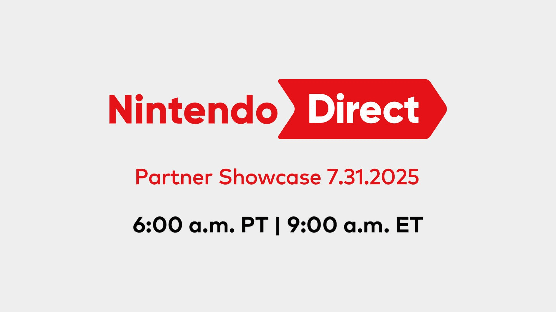 Nintendo Direct no formato partner showcase é anunciada