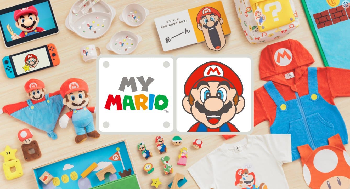 “MY MARIO”: Nova linha de produtos infantis do Mario chega em 26 de agosto