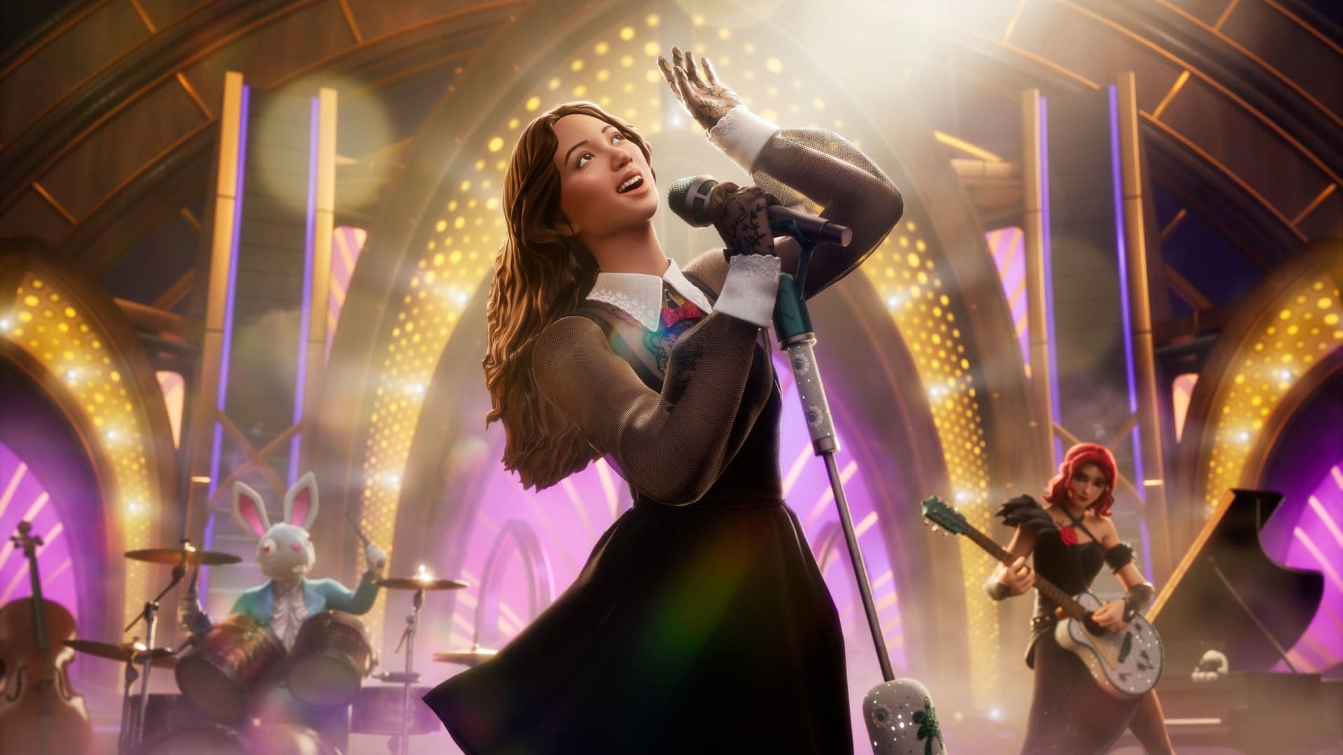 Fortnite Festival: Laufey e modo karaokê chegam na Temporada 14