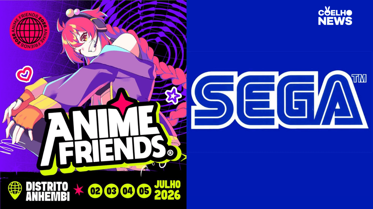 Anime Friends 2026 confirma presença inédita da SEGA