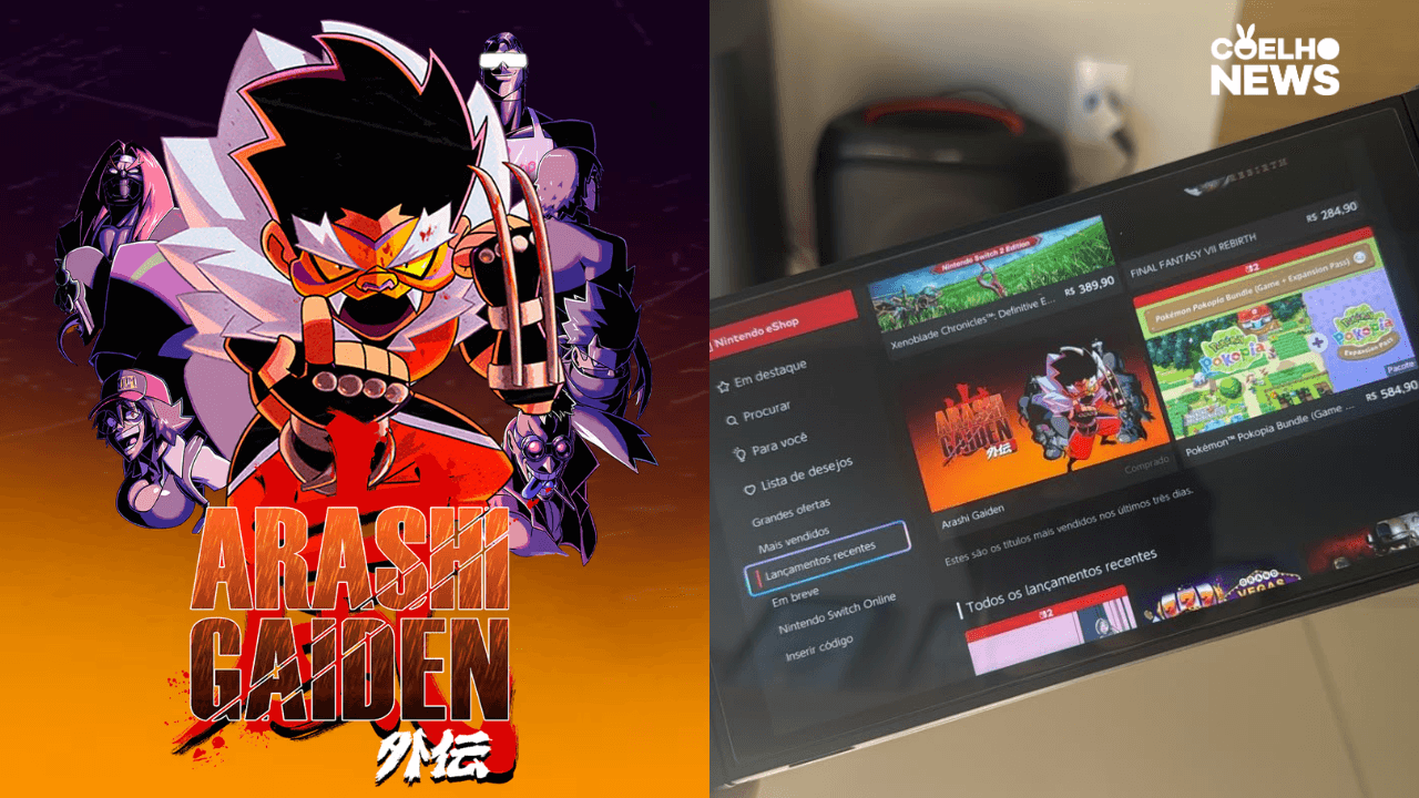 Sucesso Brasileiro! Arashi Gaiden segue entre os mais vendidos da eShop quase uma semana após lançamento