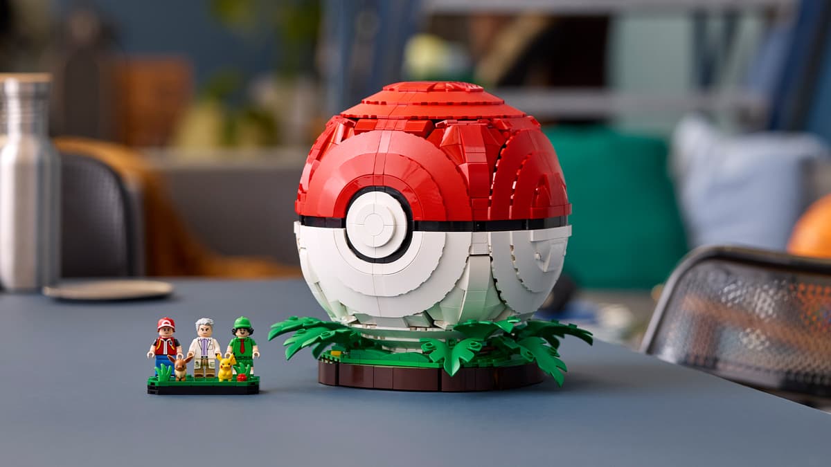 LEGO Pokémon: Minifiguras do Professor Carvalho e Red chegam em 2026