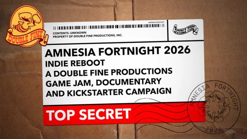 Double Fine anuncia nova edição do Amnesia Fortnight após recuperar independência