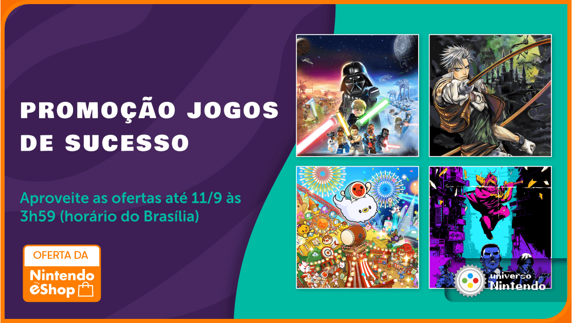 Oferta da Nintendo eShop Brasil