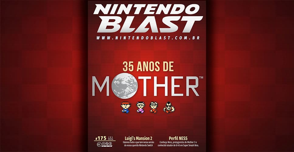 Revista Nintendo Blast N.º 175: Comemoramos os 35 anos da franquia de EarthBound