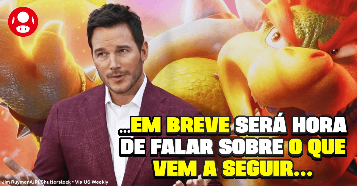 Notícias sobre sequência de Super Mario Bros. O Filme podem sair em breve, segundo Chris Pratt