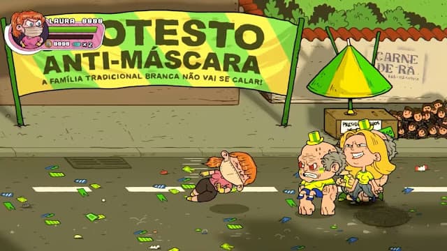 Punhos de Repúdio, beat’em up brasileiro, chega ao Switch em 25 de maio
