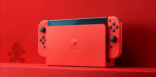 Nintendo Switch – Modelo OLED Edição Mario Red é anunciado