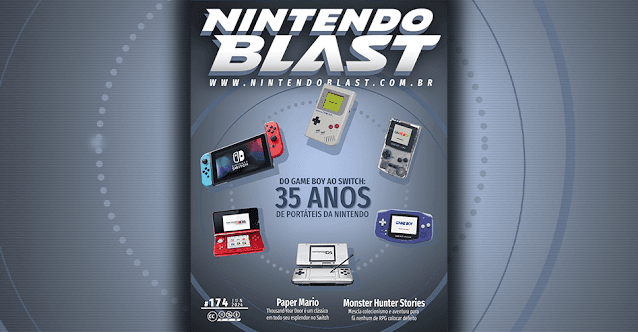 Revista Nintendo Blast N.º 174: Conheça todos os consoles portáteis da Nintendo