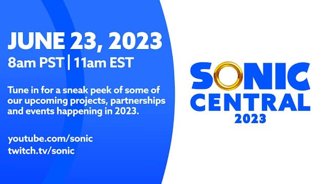 Sonic Central: próxima transmissão acontecerá em 23 de junho