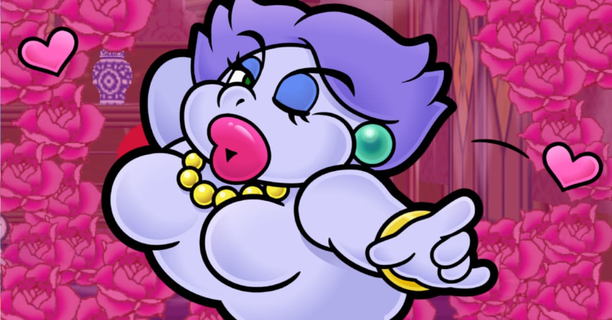 “Diálogos sedutores” de Madame Flurrie são citados em classificação etária de Paper Mario: The Thousand-Year Door (Switch)