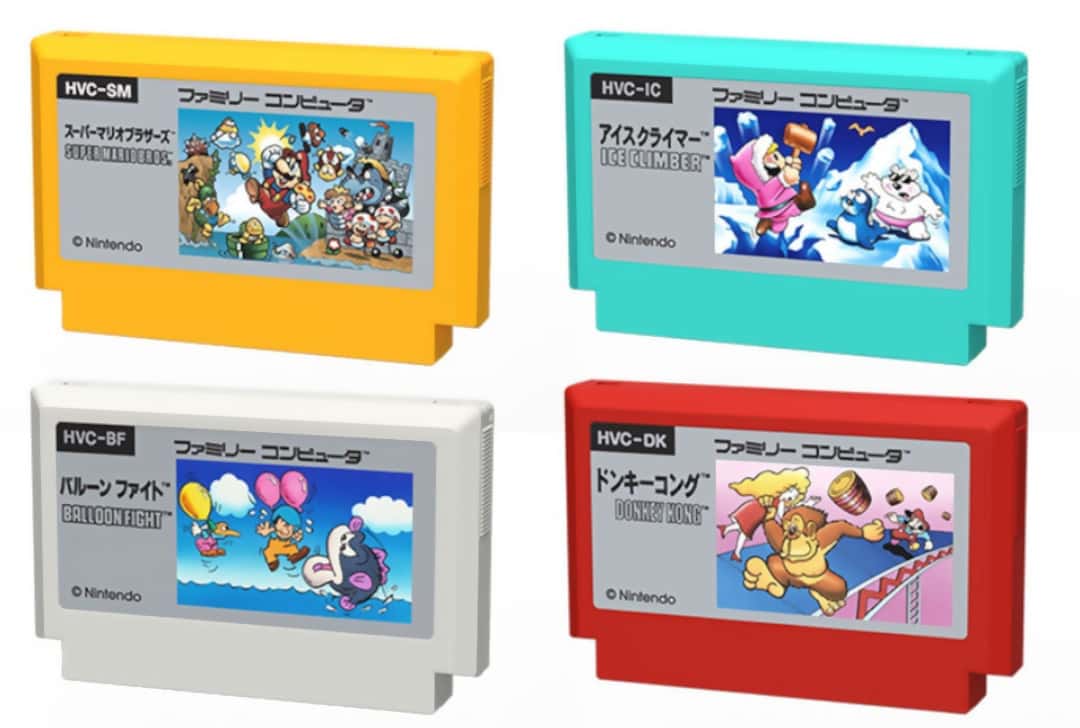 Sega anuncia cases para cartões de visita em formato de cartuchos de Famicom no Japão