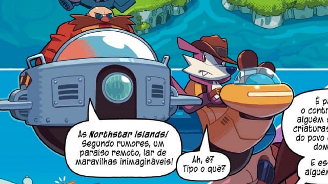 Sonic Superstars (Switch) recebe história em quadrinhos de prólogo; veja a primeira parte