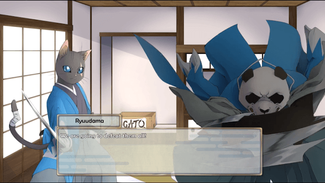 Kittengumi: The Sakabato’s Thief, visual novel sobre gatos samurais, é anunciado para o Switch