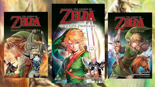 The Legend of Zelda: Twilight Princess em mangá: do Cristal da Sombra à Master Sword (Vol. 3, 4 e 5)