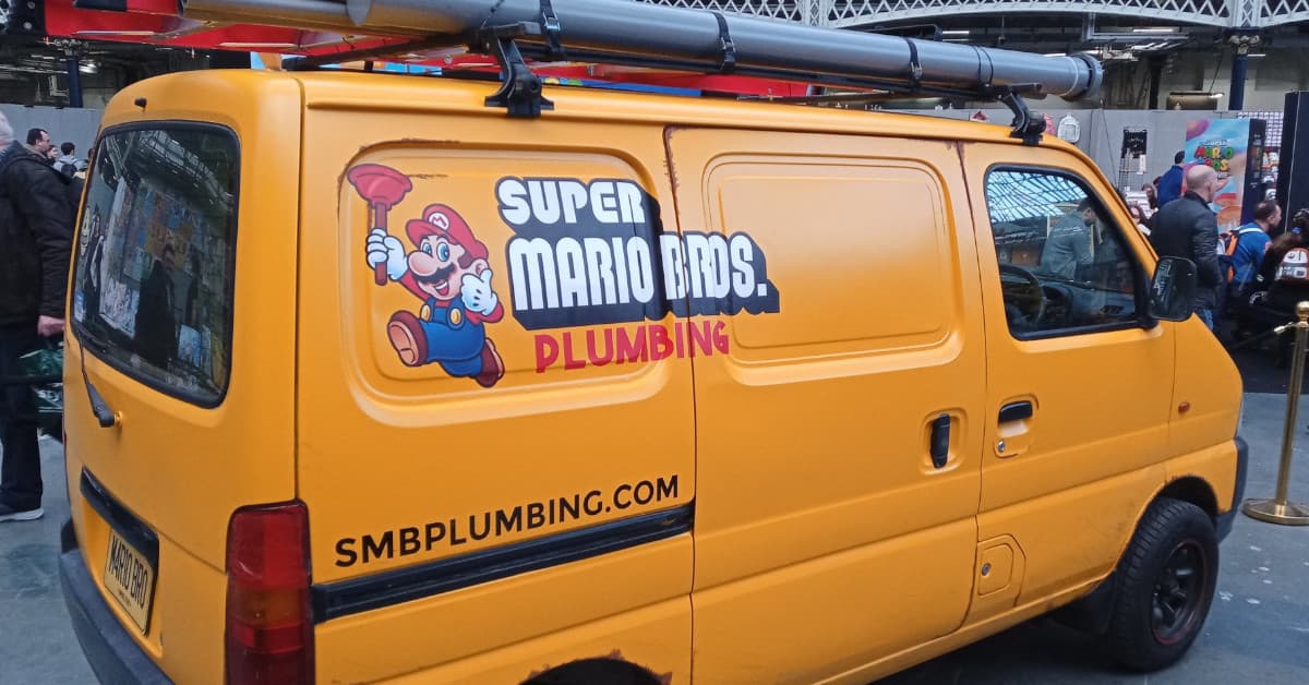 Furgão da “Super Mario Bros. Encanadores” é real e foi avistado em Londres e Nova Iorque; veja imagens