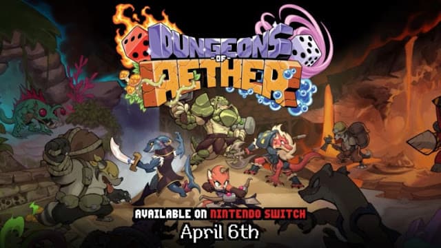 Dungeons of Aether, dungeon crawler em turnos, será lançado para Switch no dia 6 de abril
