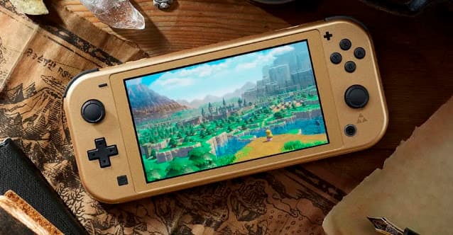 Nintendo Switch Lite Hyrule Edition chegará ao Brasil “um pouco depois” do lançamento mundial, diz Nintendo