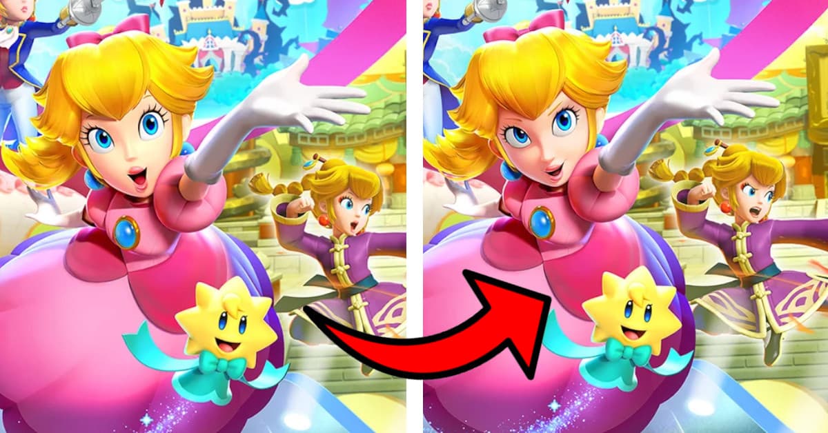 Você percebeu? Arte de Princess Peach: Showtime! (Switch) é modificada e princesa está a cara de Super Mario Bros. O Filme