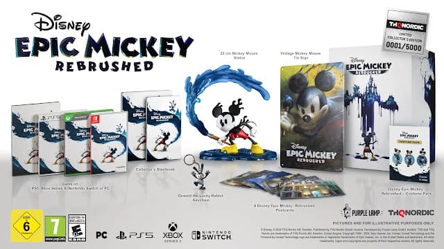 Disney Epic Mickey: Rebrushed (Switch) ganhará uma edição de colecionador; confira o trailer