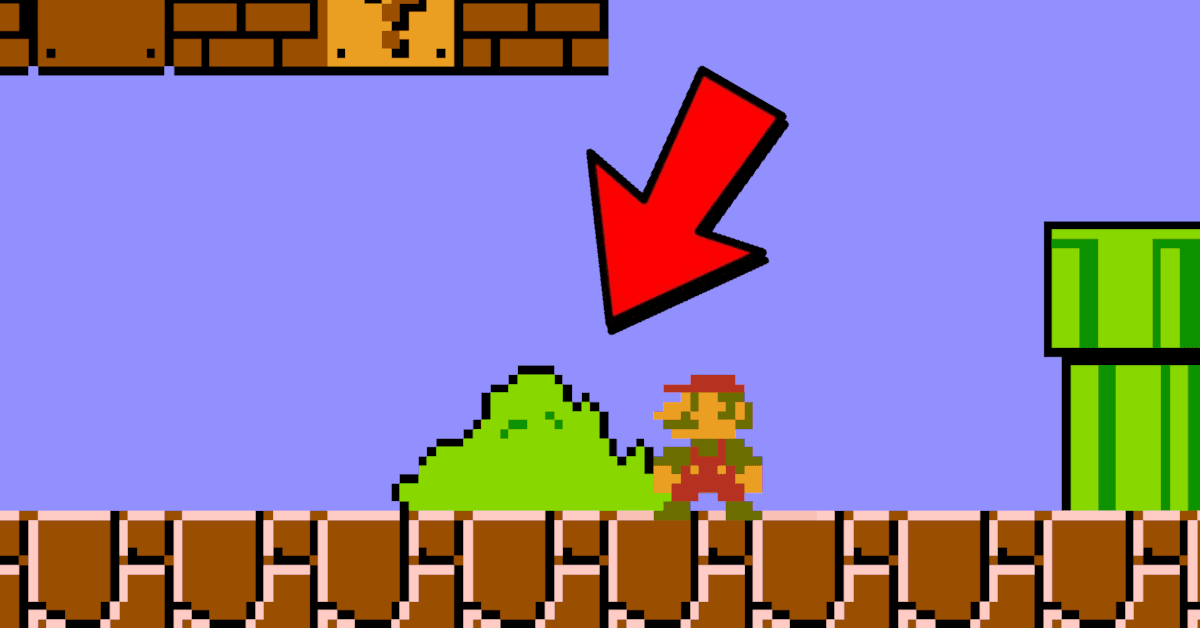 Super Mario Bros. (NES): o segredo que estava escondido aos olhos de todos