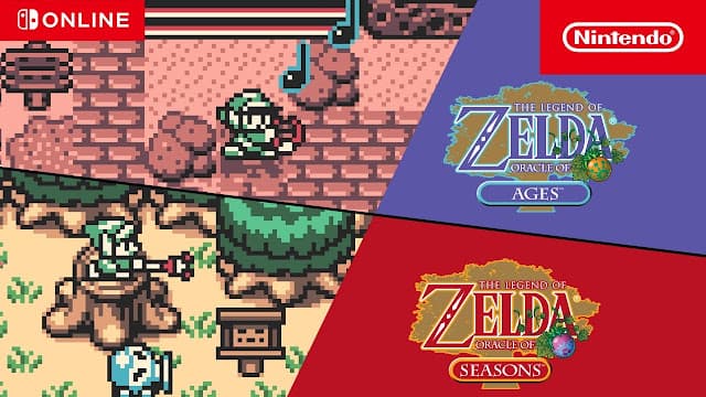 The Legend of Zelda: Oracle of Ages/Seasons (GBC) chegam ao Nintendo Switch Online