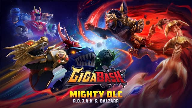GigaBash receberá R.O.J.A.K e Balzarr em novo DLC em setembro