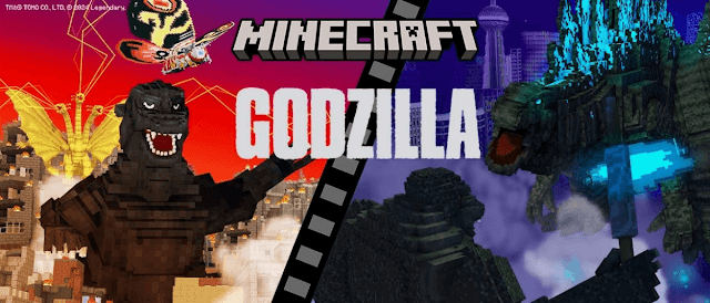 Minecraft (Switch) ganha crossover com Godzilla; Confira o trailer