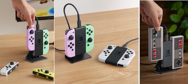Nintendo anuncia novo acessório para carregar Joy-Con