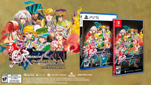 Romancing SaGa: Minstrel Song Remastered International é anunciado para Switch