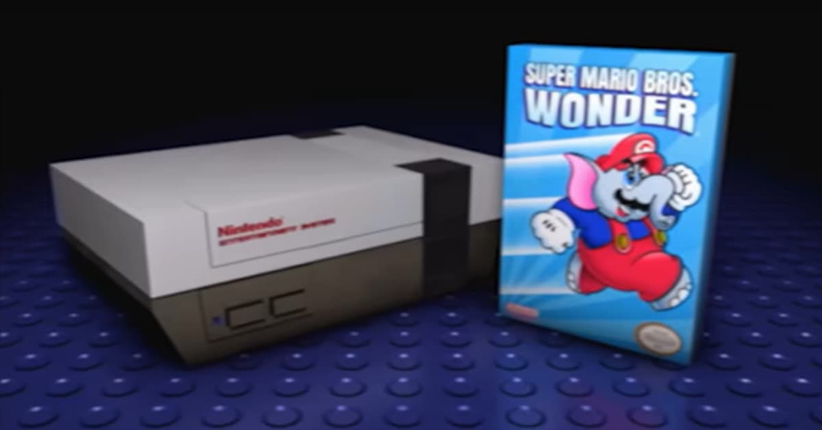 Fã reimagina Super Mario Bros. Wonder como um jogo de NES, completo com comercial de TV