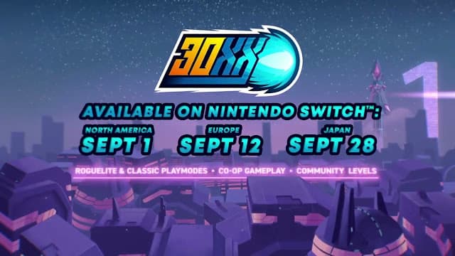 30XX (Switch) tem lançamento anunciado para setembro