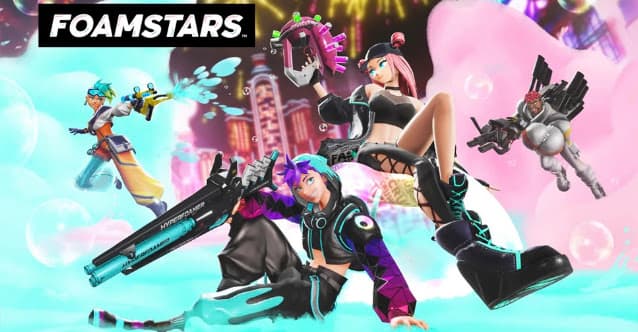 Foamstars (PS4/PS5): Square Enix fala sobre comparações com Splatoon