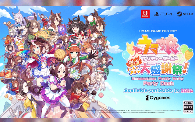 Umamusume: Pretty Derby – Party Dash terá lançamento mundial no Switch em 2024