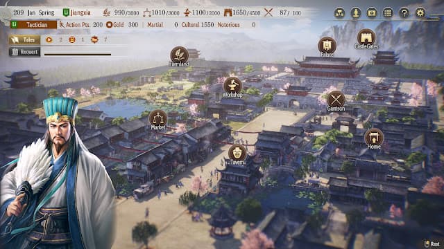 Romance of the Three Kingdoms 8 Remake (Switch) será lançado em 24 de outubro