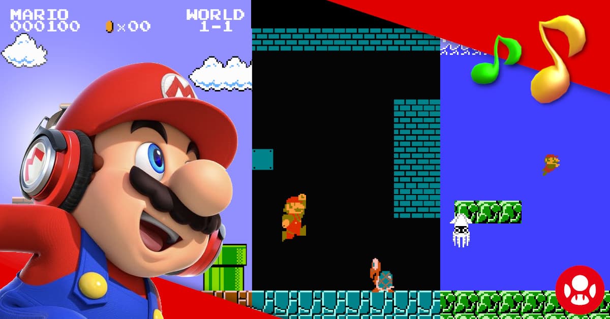 Music Room: “Ground”, “Underground” e “Underwater” Themes (Super Mario Bros.)