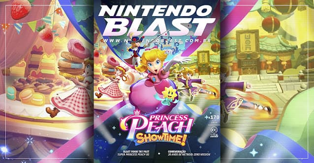 Revista Nintendo Blast N.º 170: Será que a Peach vai dar um show?