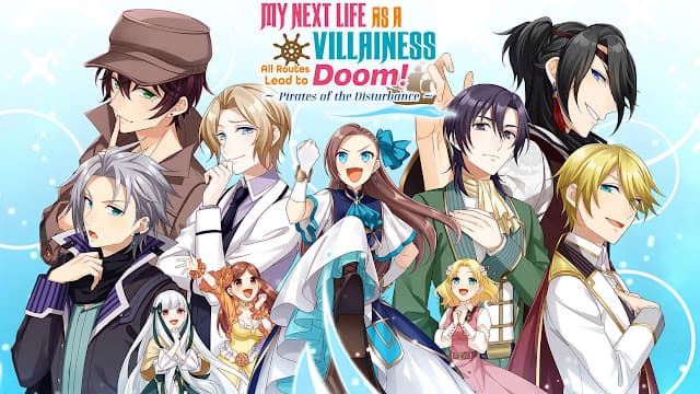 My Next Life As a Villainess: All Routes Lead to Doom! -Pirates of the Disturbance (Switch) será lançado em 28 de novembro