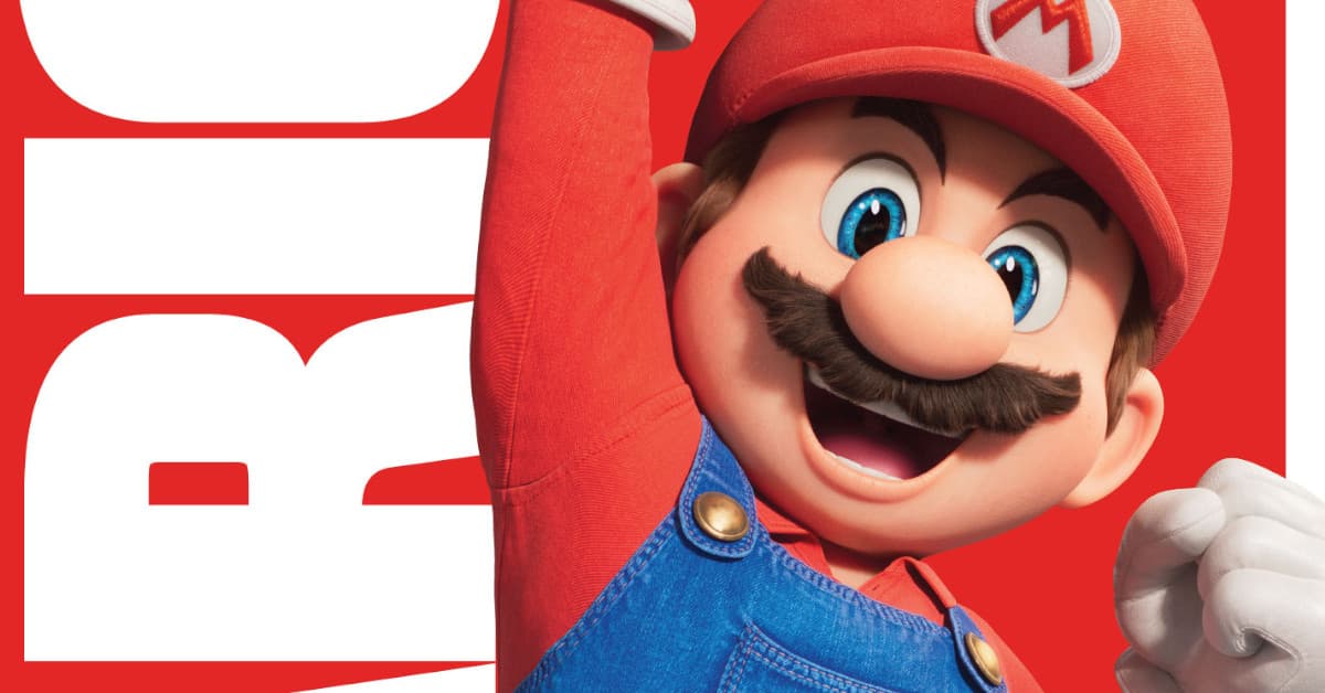 Bordão clássico do Mario recebe tradução oficial em cartaz brasileiro de Super Mario Bros. O Filme
