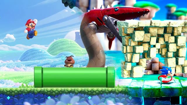 Produtores comentam a proximidade entre os lançamentos de Super Mario Bros. Wonder (Switch) e Sonic Superstars (Multi)