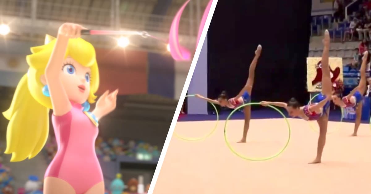 Equipe brasileira de ginástica rítmica leva medalha de ouro com apresentação baseada em Super Mario Bros.