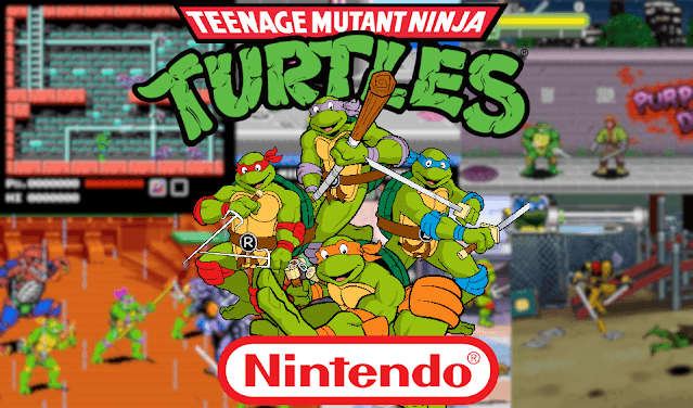 Tartarugas Ninja nos consoles Nintendo