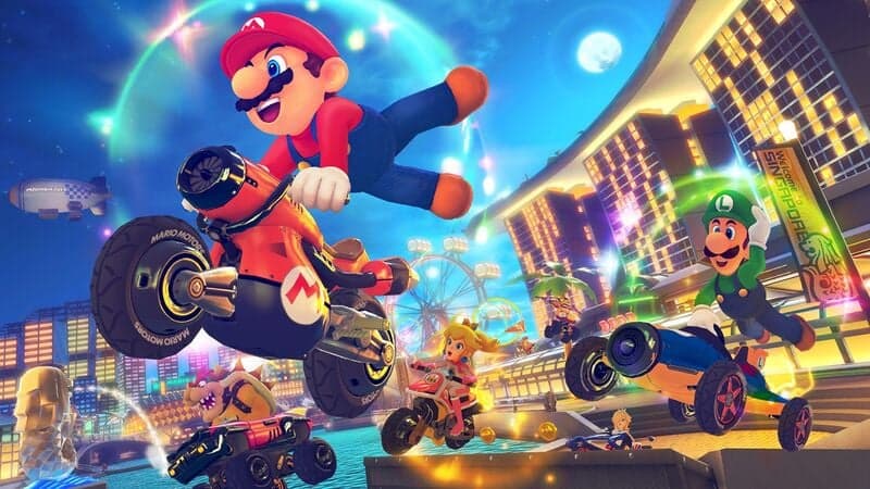 Atrás de Fae Farm e Sea of Stars, Mario Kart 8 Deluxe ainda é um dos jogos mais vendidos da eShop do Switch na Europa