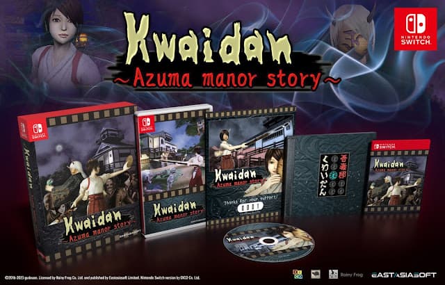 Kwaidan: Azuma Manor Story receberá edições físicas para Switch
