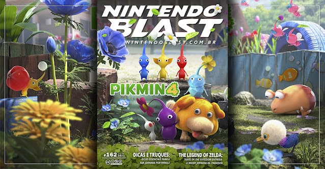 Revista Nintendo Blast N.º 162: Pikmin 4 trará de volta as aventuras no quintal
