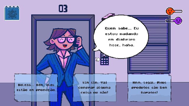 Talk to Strangers, simulador brasileiro de vendas porta-a-porta com clientes bizarros, chega ao Switch em 8 de junho